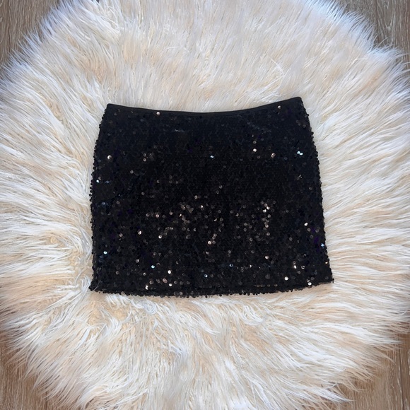 Express Skirts Sequin Skirt Poshmark